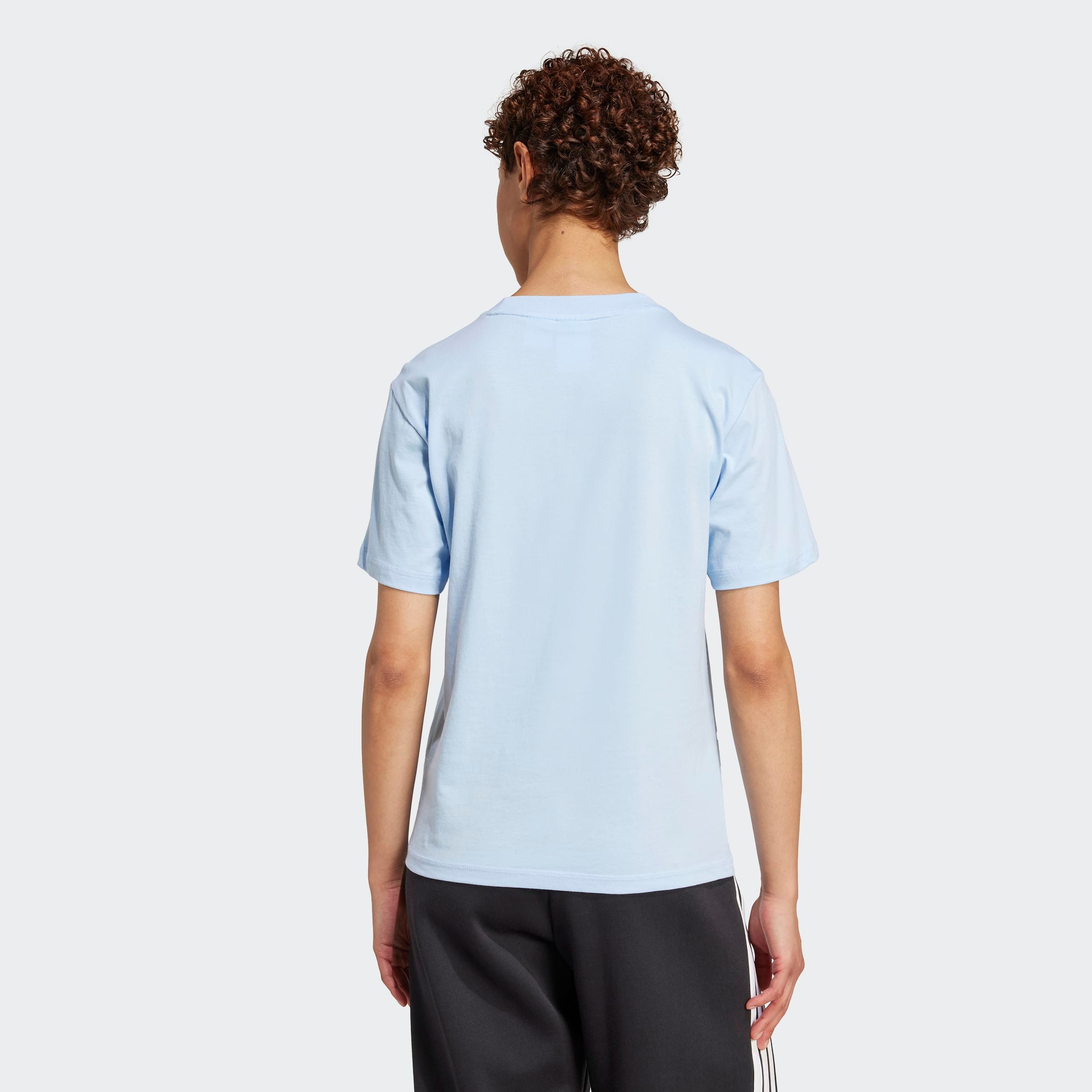 adidas Sportswear T-Shirt W SL SJ T Basic Design, Rundhalsausschnitt, mit kleinem 3-Streifen Logo
