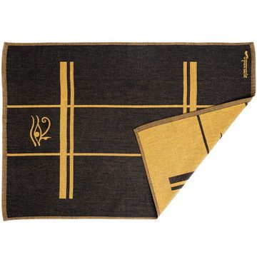 Aymando Geschirrtuch Black-Gold Horus, (Set, 3-tlg., Ägyptische Baumwolle), 50x70 cm