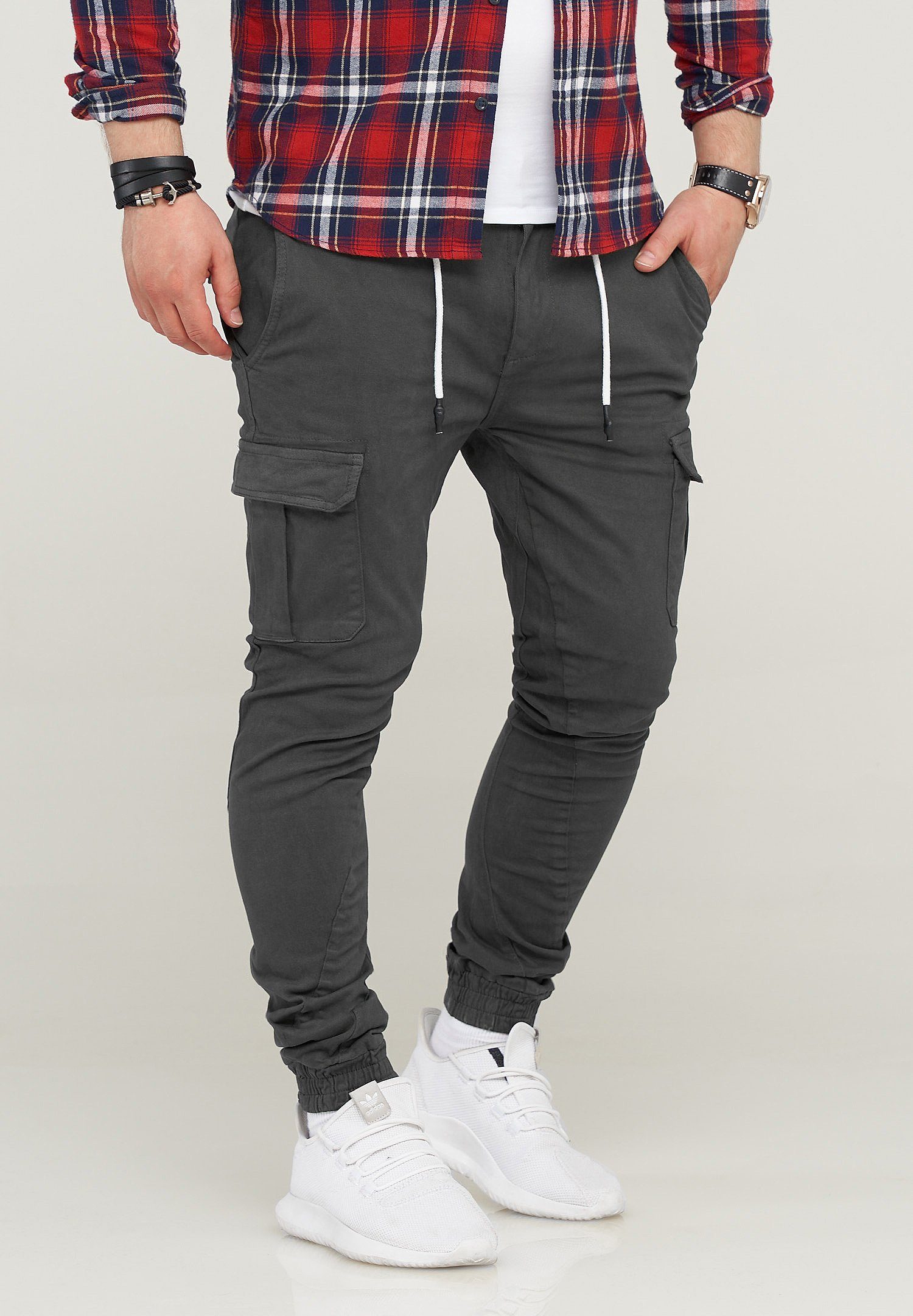 SOULSTAR Cargohose MPVEGAS Jogger-Hose mit elastischem Bund