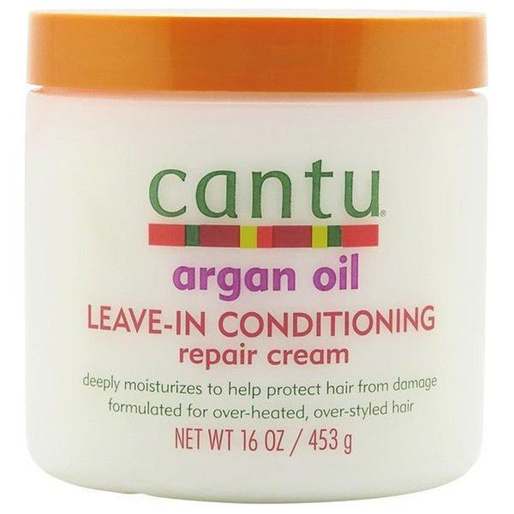 Cantu Haarspülung Cantu Argan Oil Leave-In Conditioner Repair Cream 453 g