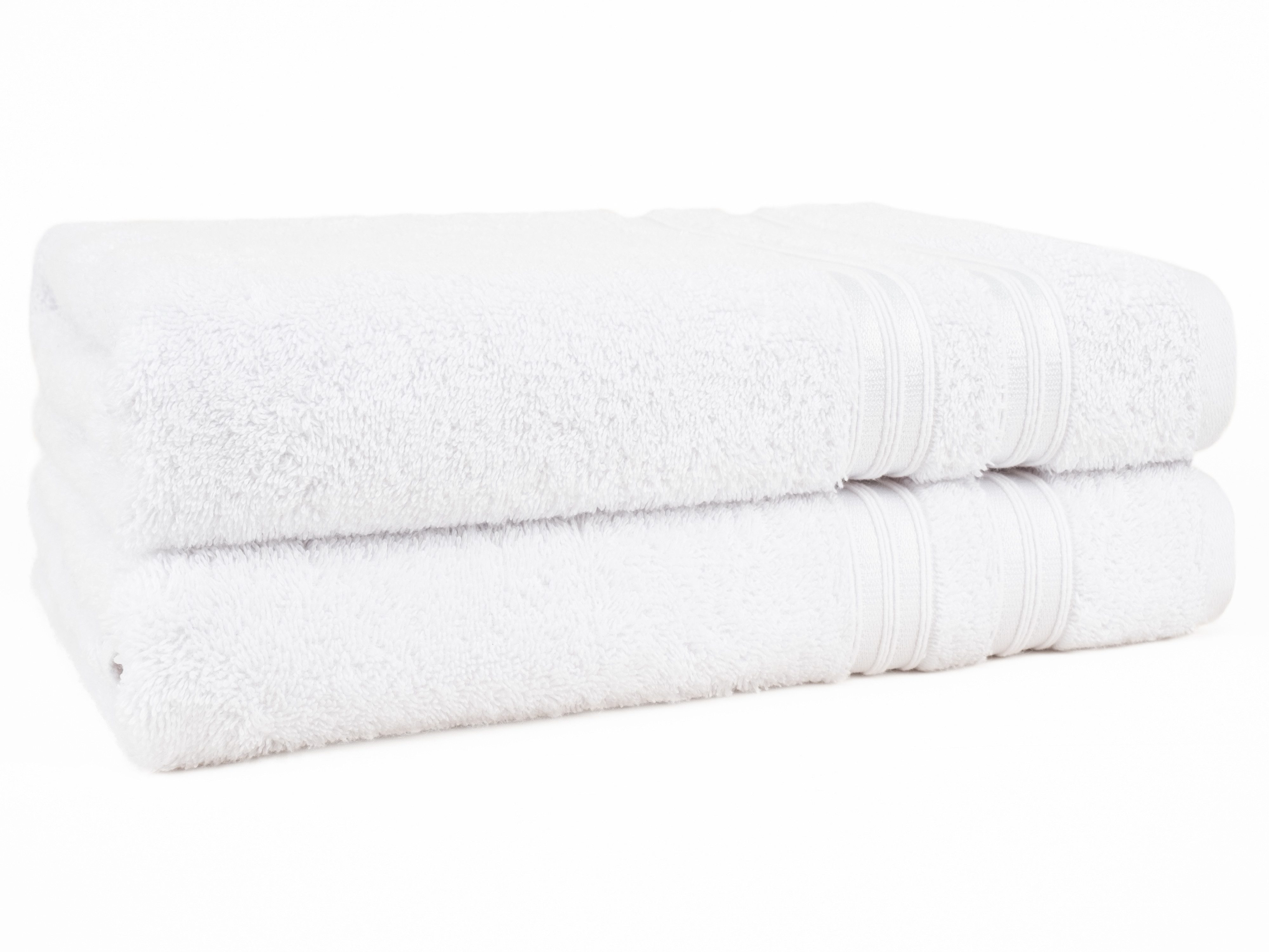 HAMMETEX Duschtuch 2er Set Badetücher 70x140 cm, 100% Baumwolle, Weich & Sa günstig online kaufen