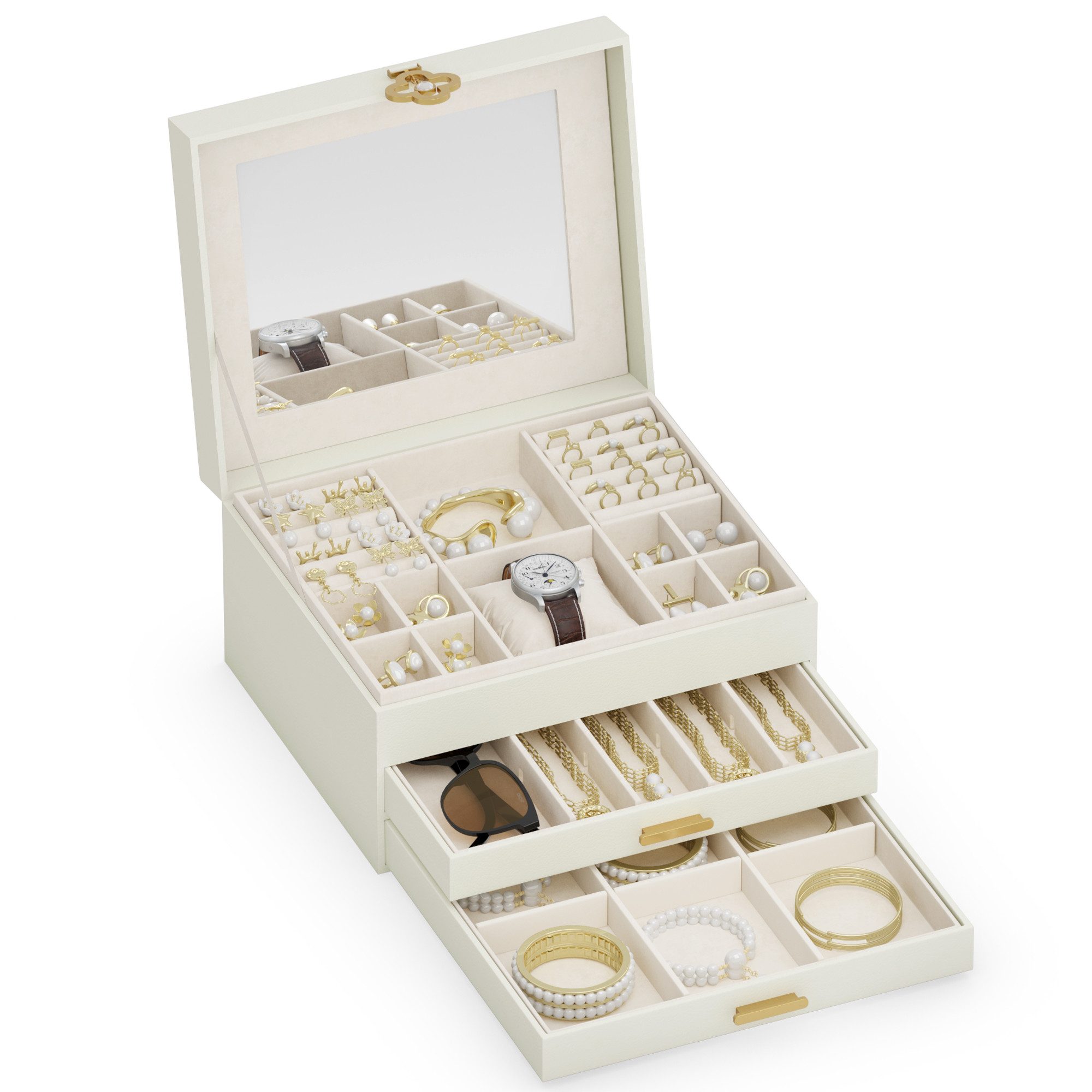 AdelDream(BTWX8GZZ) Schmuckkasten ADEL DREAM Schmuckkästchen mit Kleeblatt- günstig online kaufen