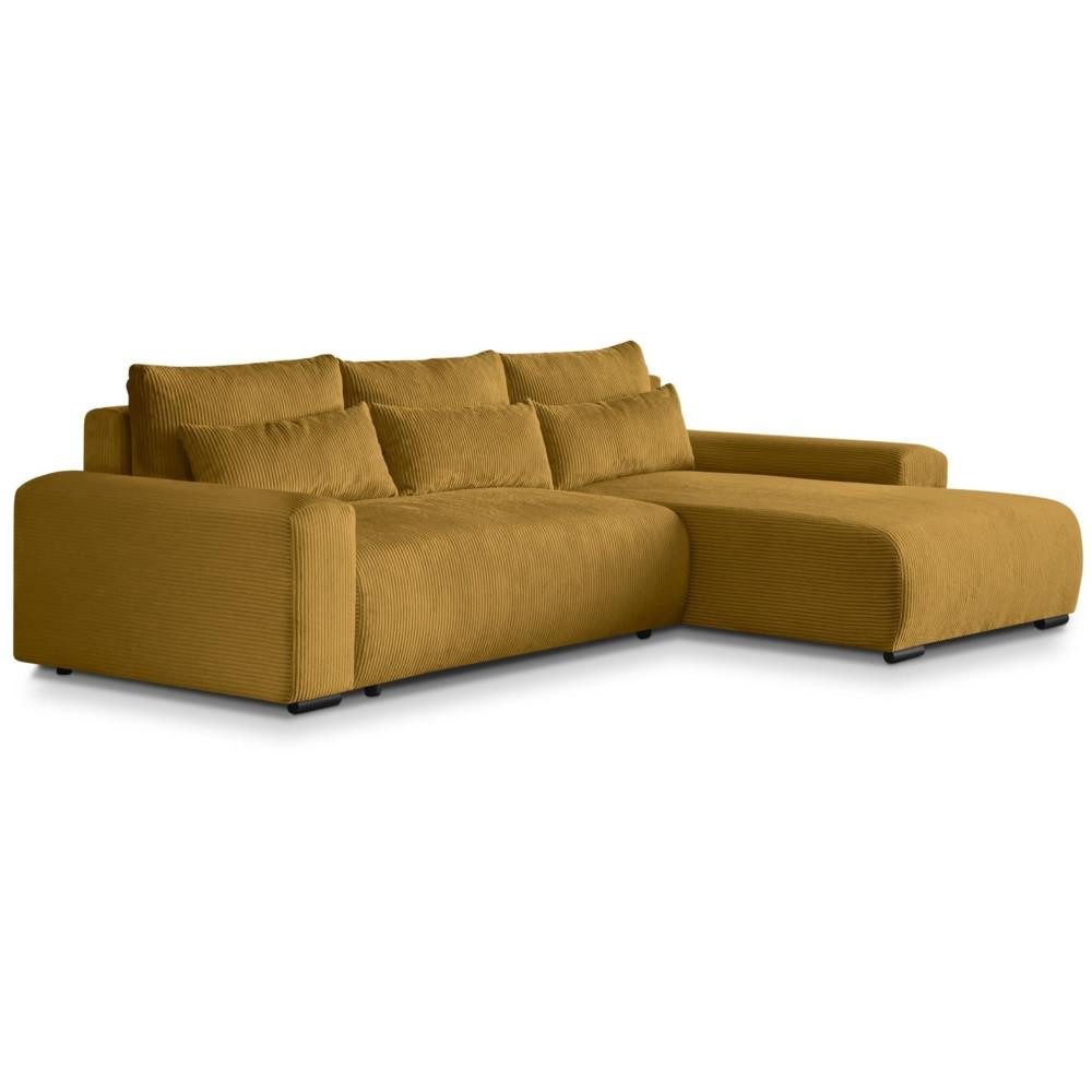 Beautysofa Ecksofa Benny, mit Schlaffunktion, Bettkasten, günstig online kaufen