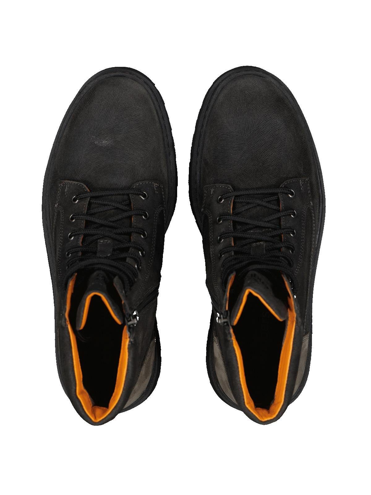 Engbers Herren Boots aus Leder, Anthrazit Schnürboots günstig online kaufen