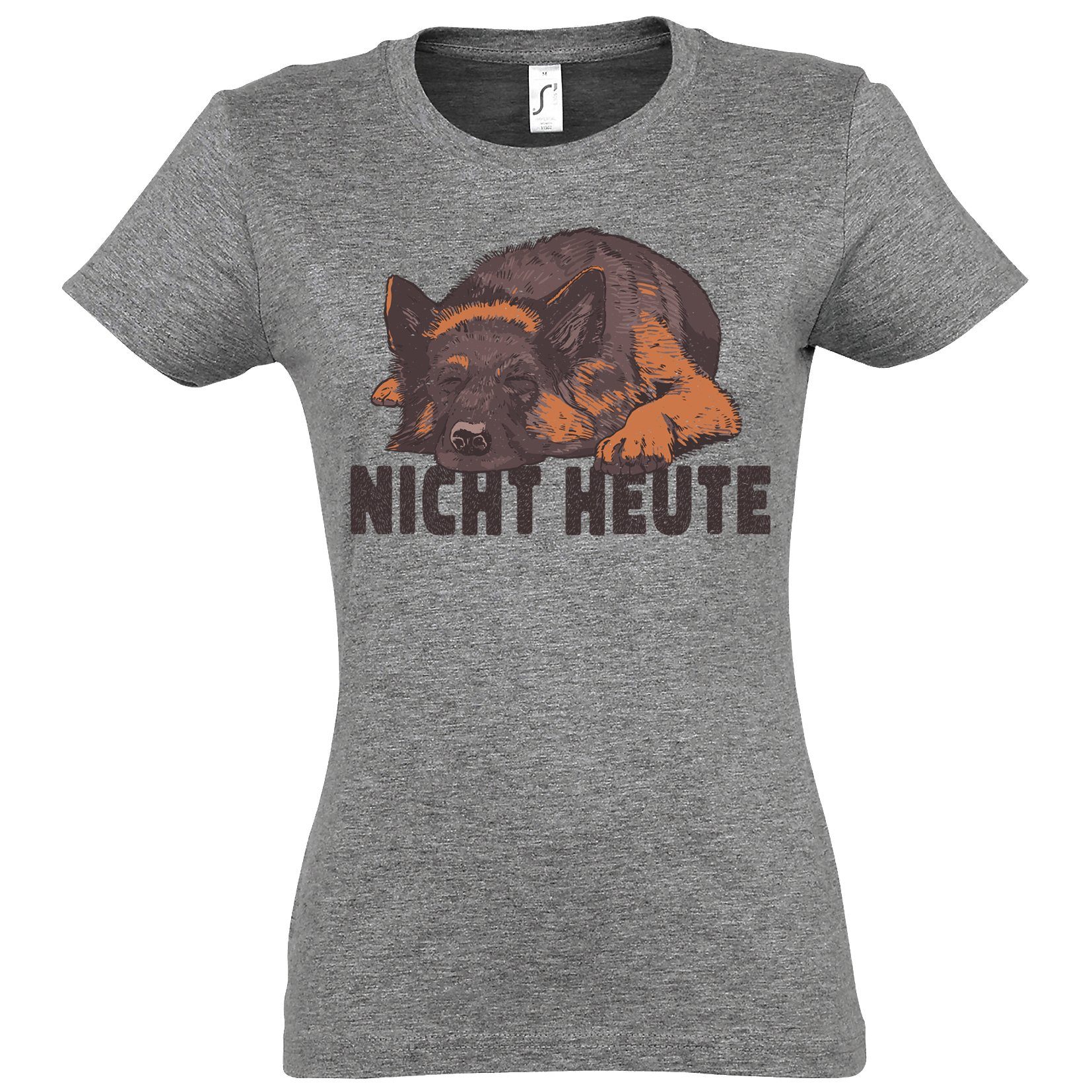 Youth Designz T-Shirt Hund Nicht Heute günstig online kaufen
