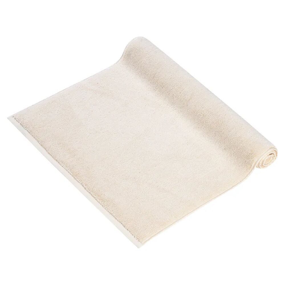 herzbach home Badematte Pura 60x90 cm, Baumwolle, Rechteckig, 1200g/m², Premium-Qualität, 100% Baumwolle, mit Logo Stickerei