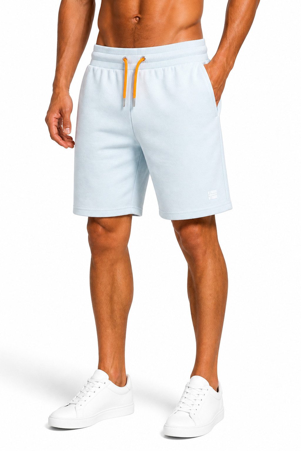 geographical norway Bermudas Sweatshorts + Kordelzug bequeme Freizeit Shorts Bermuda leicht sommer