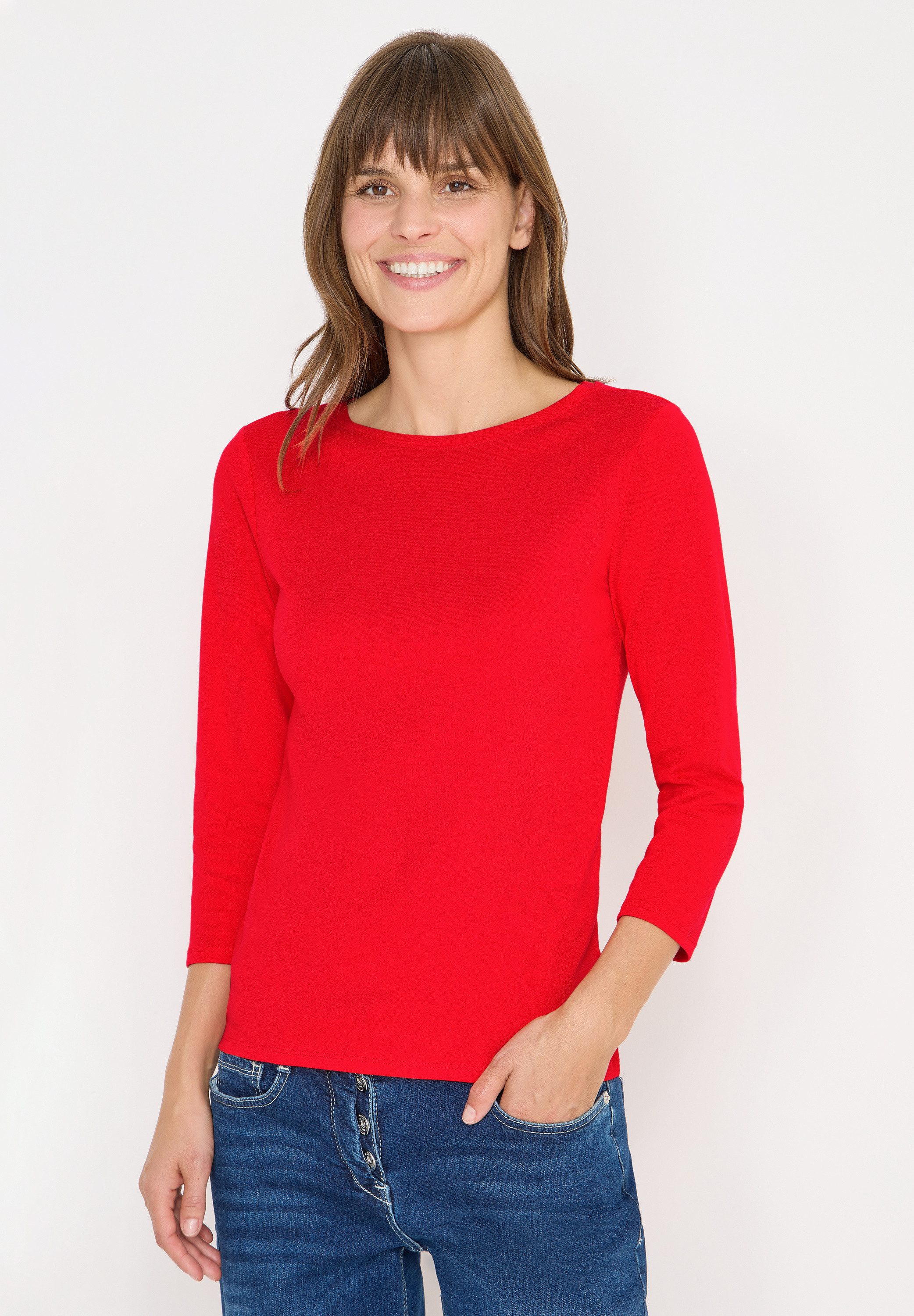 CECIL 3/4-Arm-Shirt mit 3/4 Ärmeln günstig online kaufen