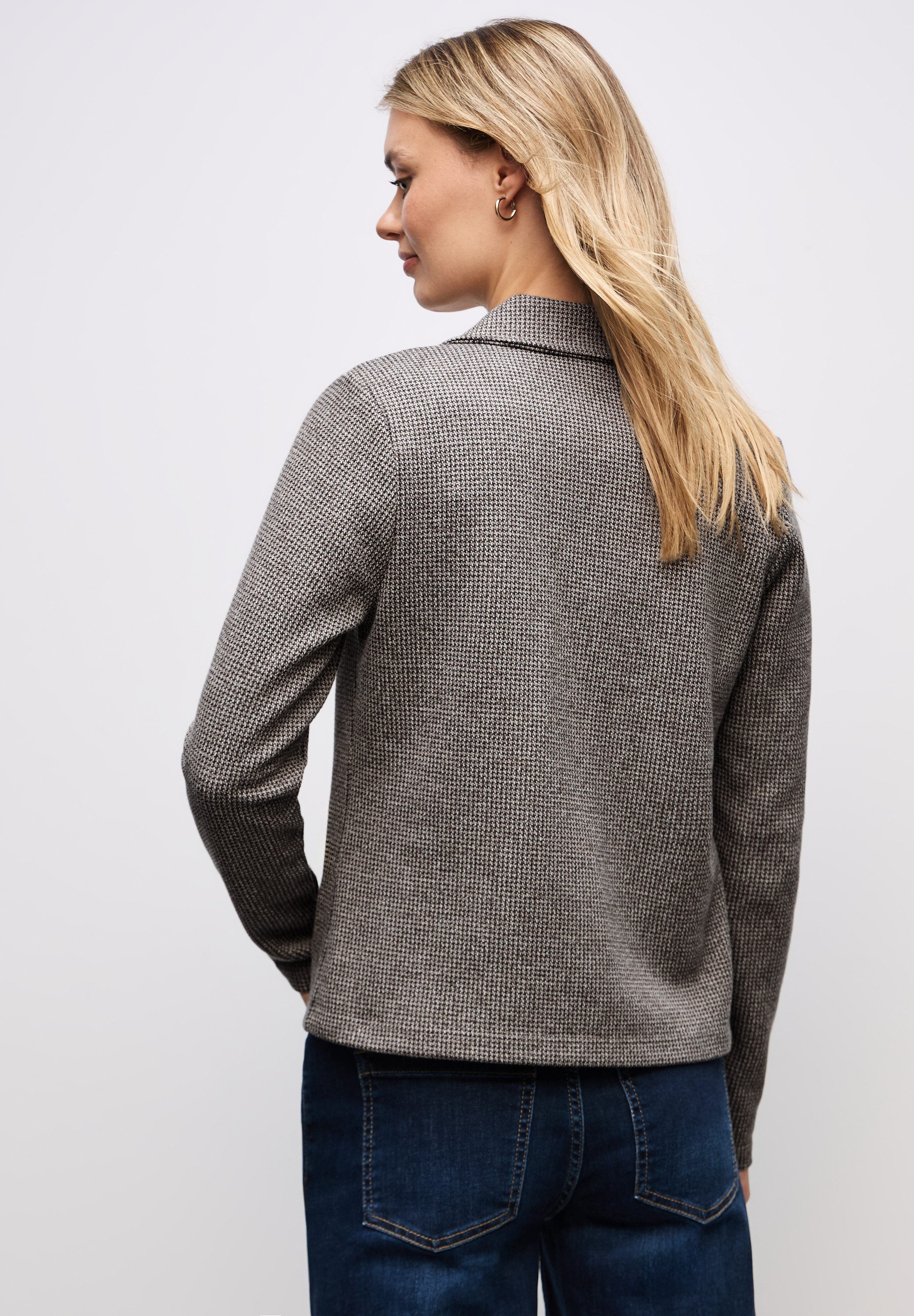 STREET ONE Jackenblazer meliert, mit klassischem Reverskragen günstig online kaufen