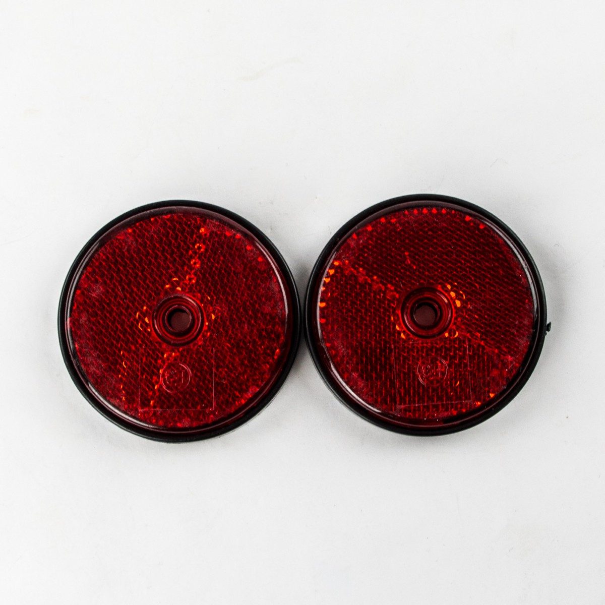 ProPlus Reflektor-Anhänger Relektor rund Ø60mm rot 2 Stück