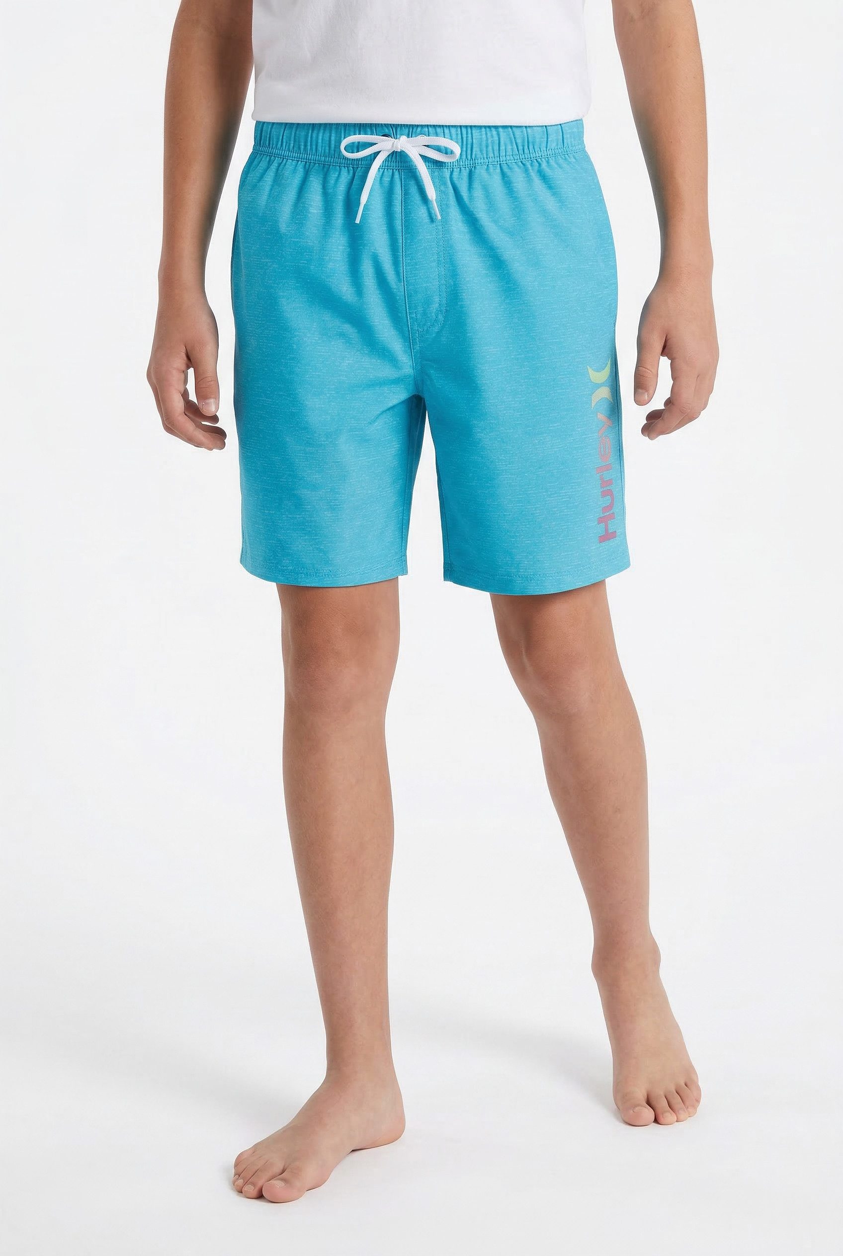 Hurley Badeshorts PRINTED HEATHER PULL ON SWIM schnelltrocknendes Material, mit weichem Futter