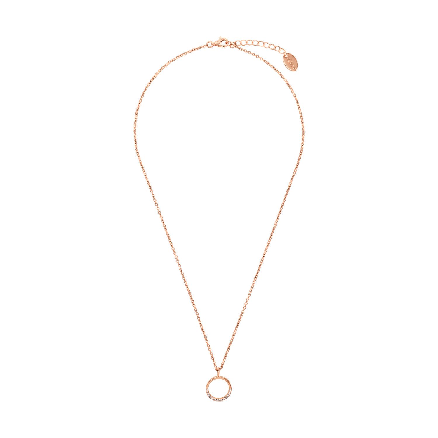 s.Oliver Silberkette für Damen, 925 Ste...