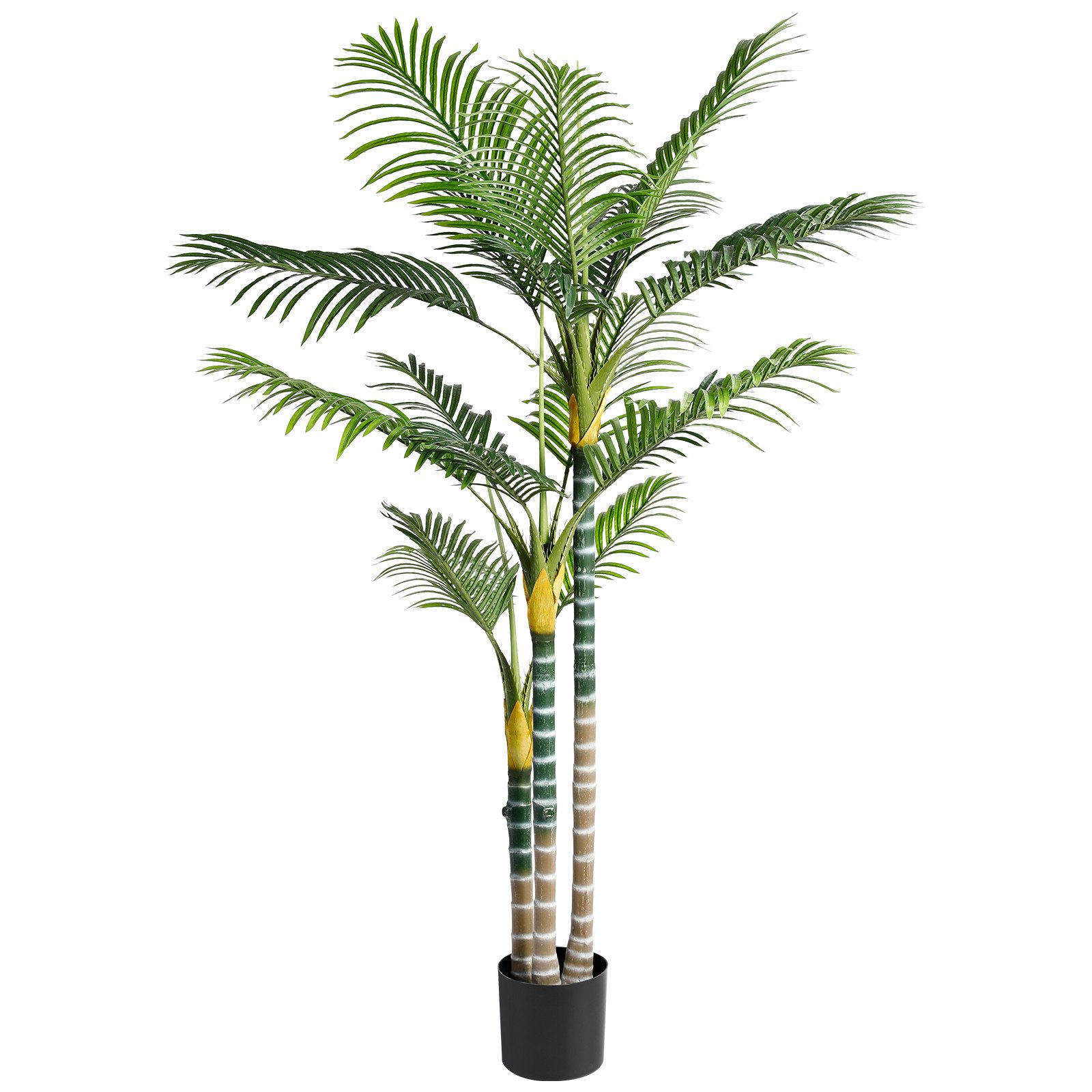 Kunstbaum 180cm Kunstpflanze Palme für Haus Wohnzimmer Schlafzimmer Büro, T günstig online kaufen