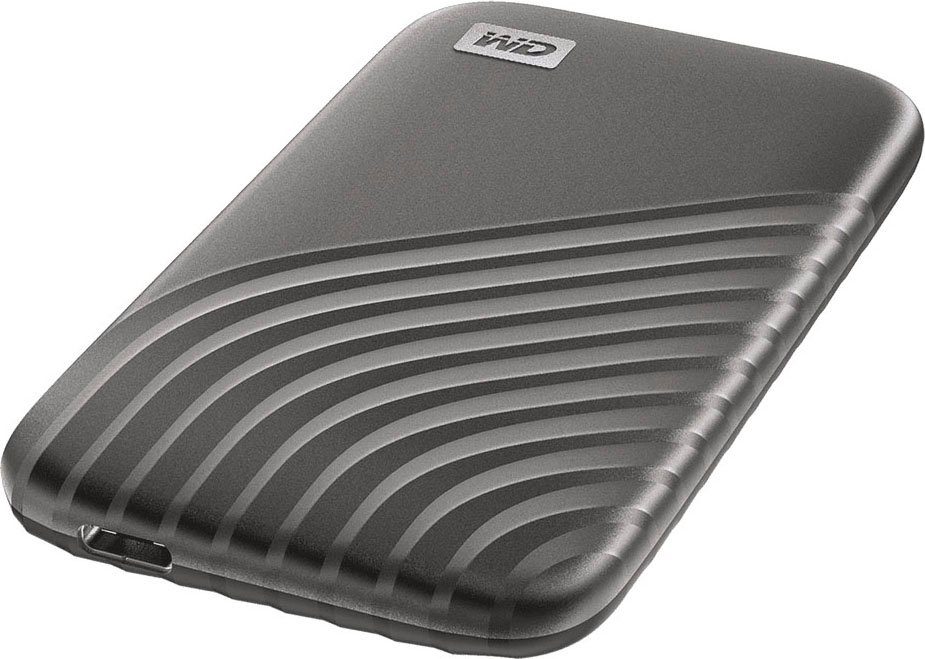 WD My Passport™ SSD externe SSD (1 TB) 1050 MB/S Lesegeschwindigkeit, 1000 MB/S Schreibgeschwindigkeit