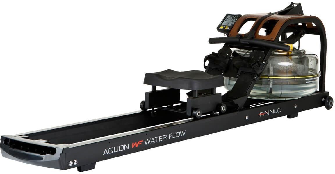Finnlo by Hammer Rudergerät Aquon Waterflow (150 kg max. Benutzergewicht, Sport), Rudermaschine, Wasserwiderstand, klappbar