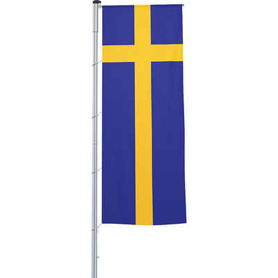 Mannus Fahnenmast, Schweden Mehrfarbig