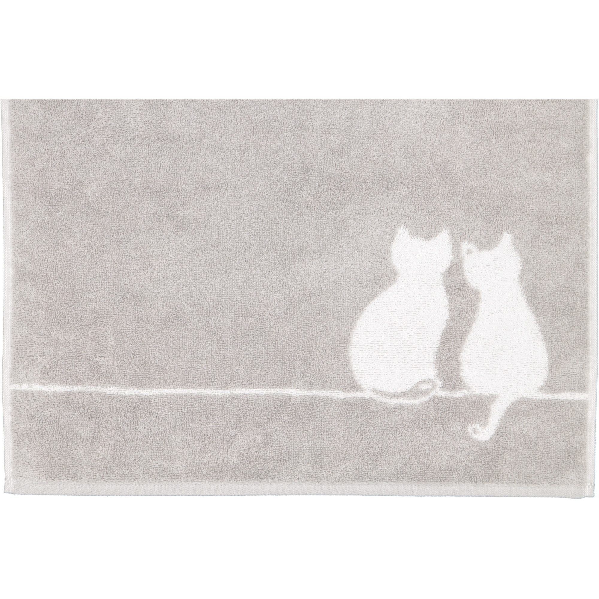 Cawö Handtücher CUTE CATS EDITION You & Me 6263, 100% Baumwolle (1-St)