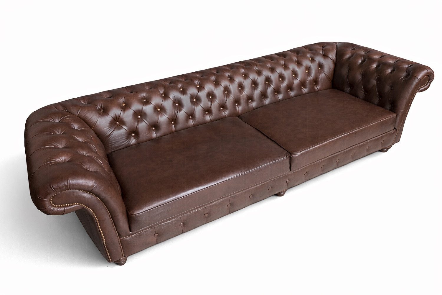 JVmoebel Chesterfield-Sofa Elegante Chesterfield Couch Dreisitzer Sofa Luxus Sitzmöbel Sofort, 1 Teile