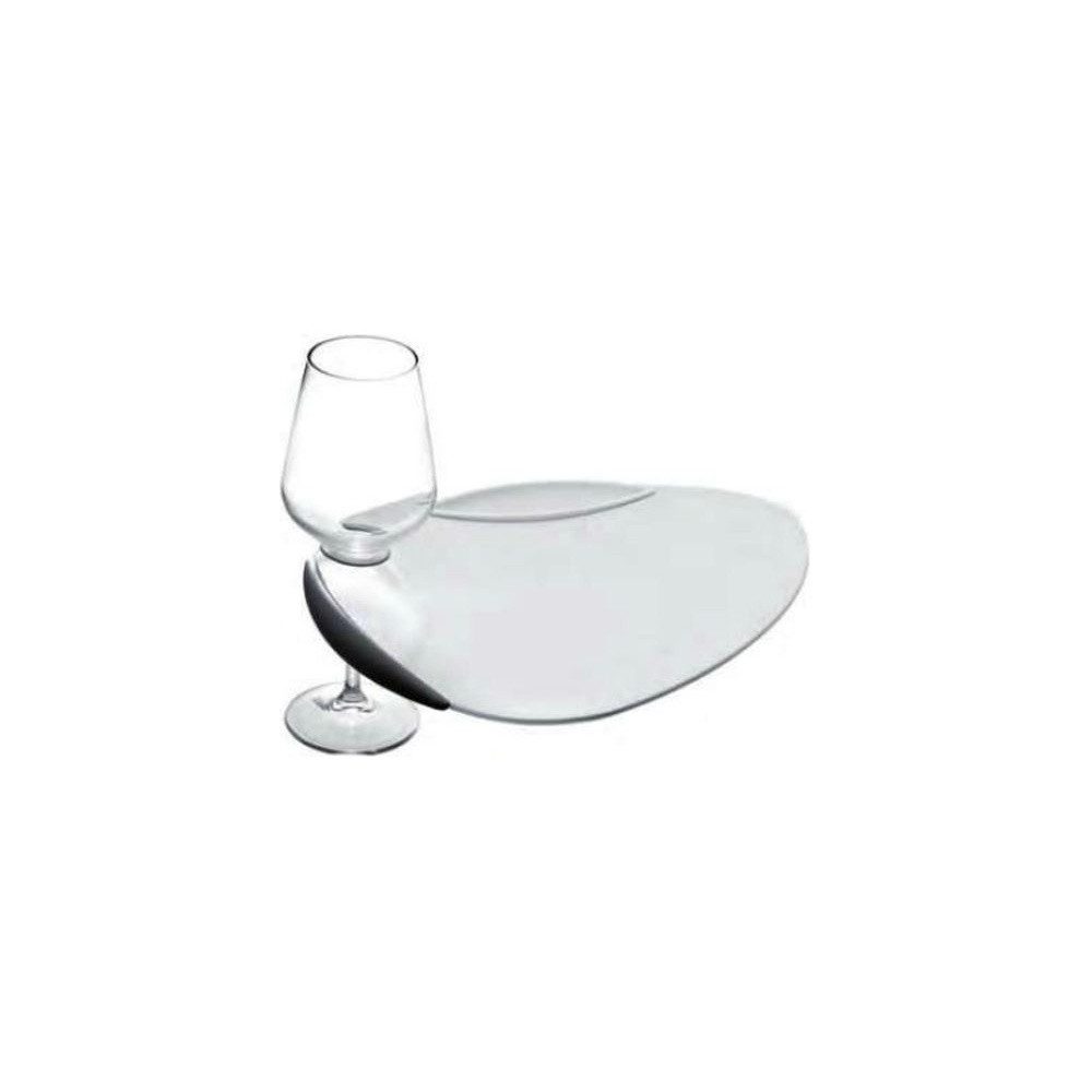 Legnoart Teller Melamine Weiß Schwarz PD-1B