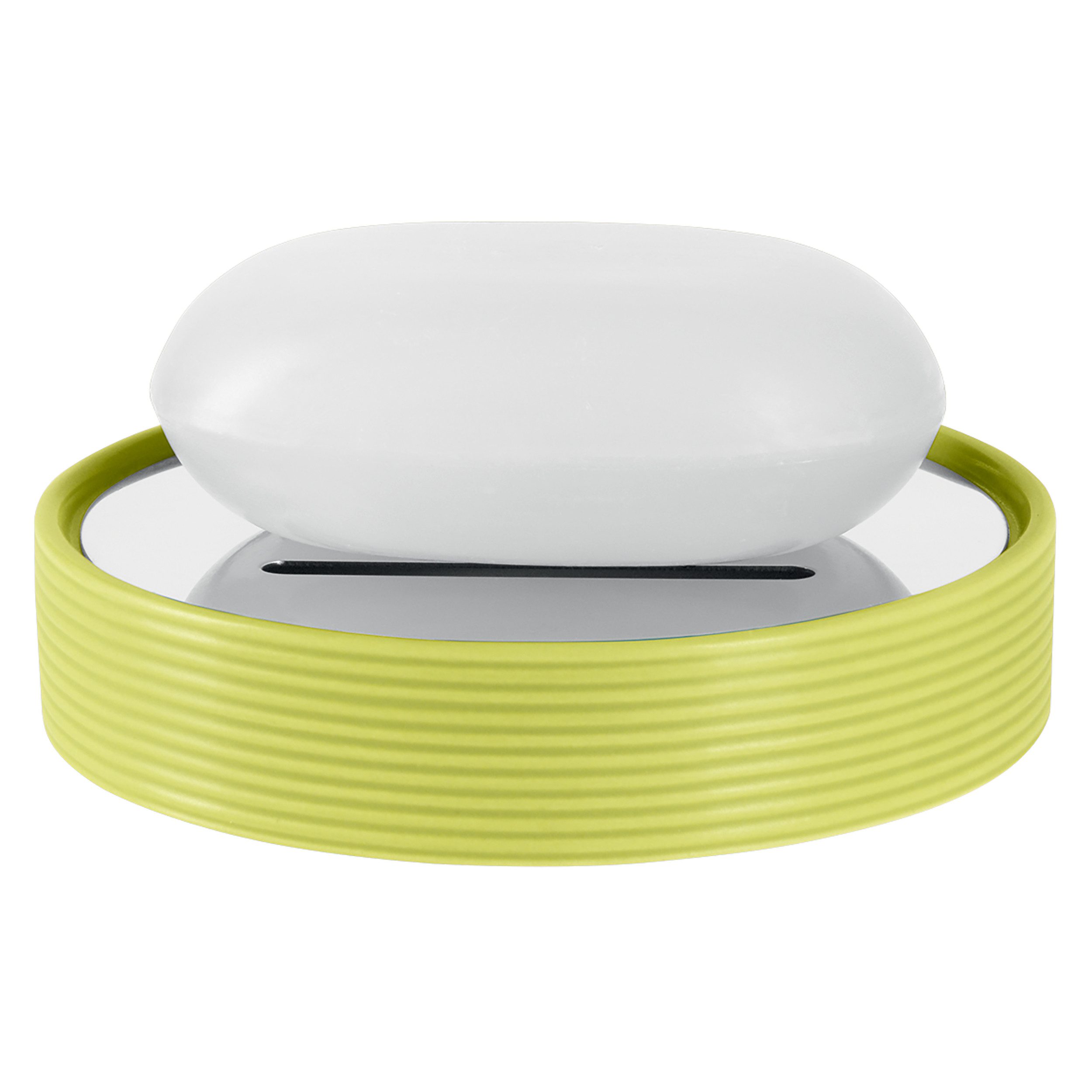 spirella Badaccessoire-Set ACCESOIRES À POSER TUBERIBBED PISTACHIO PORTE-SAVO