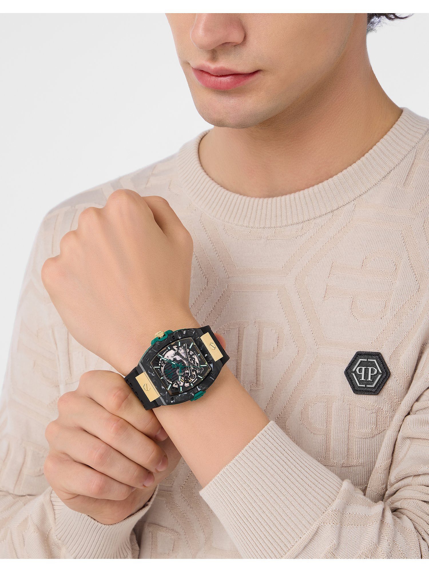 PHILIPP PLEIN Quarzuhr Philipp Plein Herren-Uhren Analog Quarz, Klassikuhr
