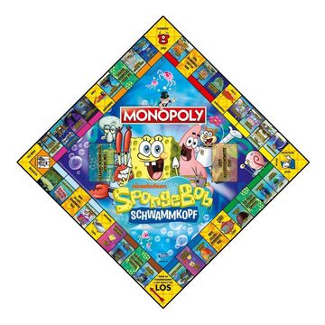 Winning Moves Spiel, Brettspiel Monopoly SpongeBob Schwammkopf Deutsch/Französisch, zweisprachig