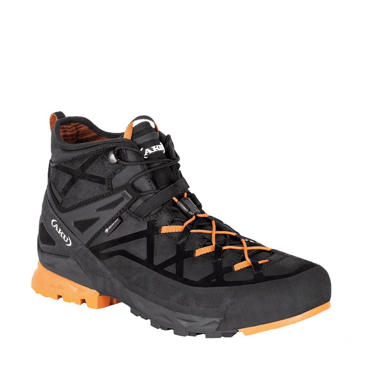 AKU Herren Trekking- und Outdoorstiefel ROCK DFS Mid GTX 718-108 schwarz/orange Wanderschuh