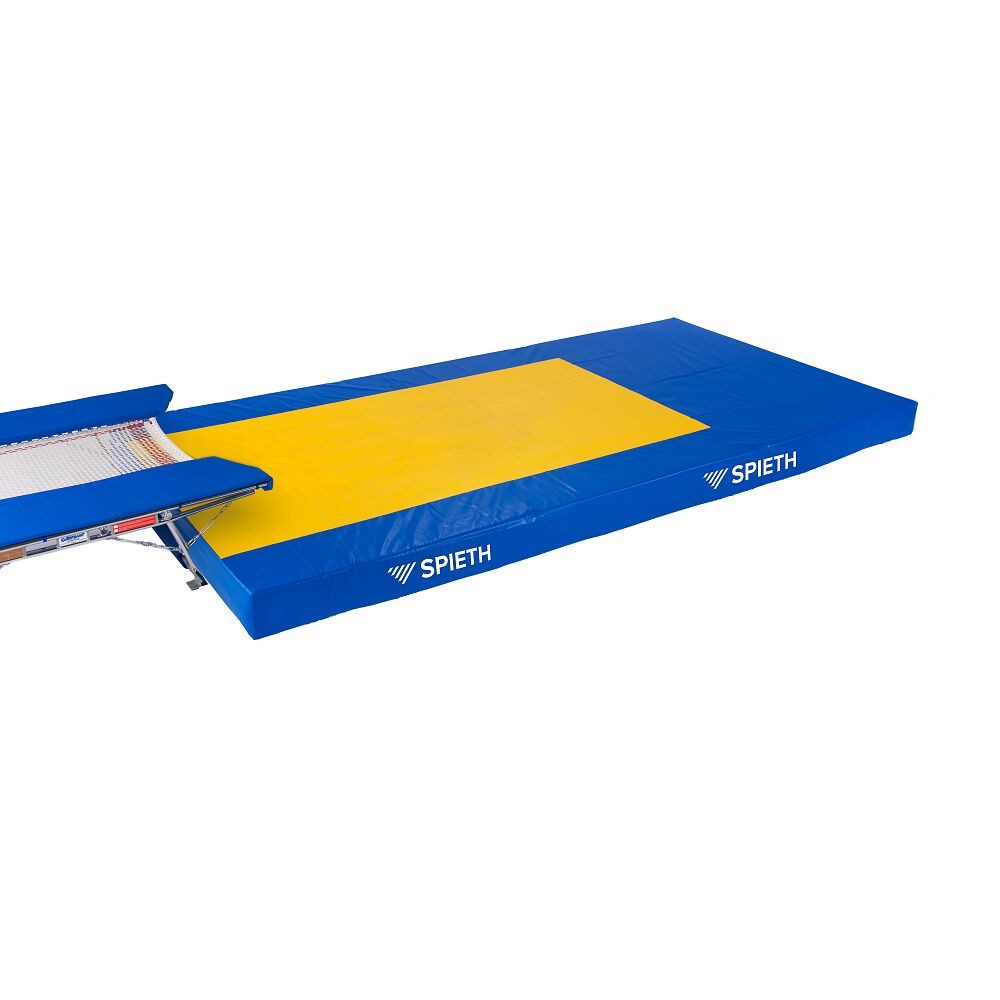 Spieth Bodenturnmatte Landefläche SPIETHway inkl. Happy Landing, Gelbe Landezone zur klaren Markierung