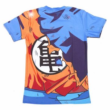 GalaxyCat Kostüm Super Saiyajin Cosplay T-Shirt, Goku Kostüm für, Cosplay T-Shirt von Son Goku
