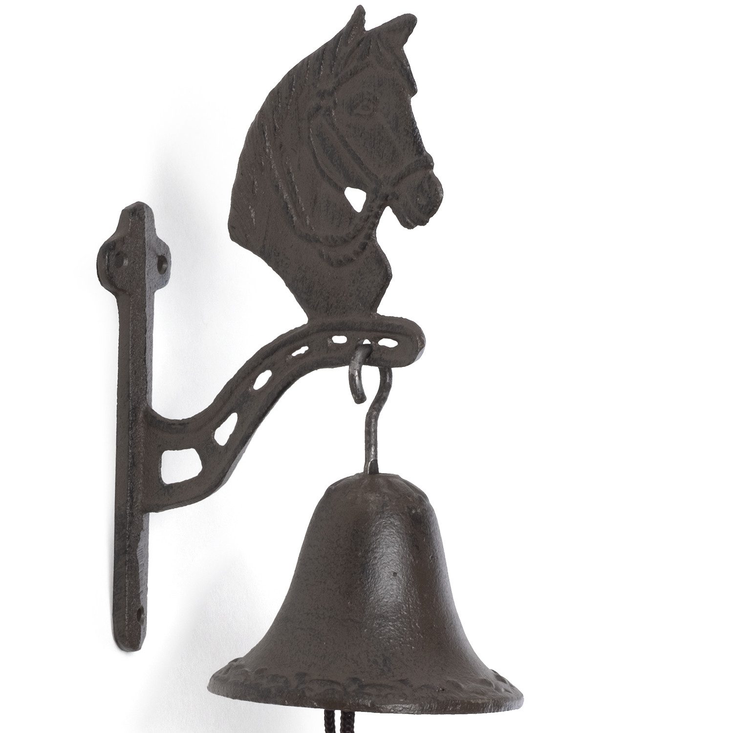 Moritz Hausglocke Pferd Pferdekopf braun