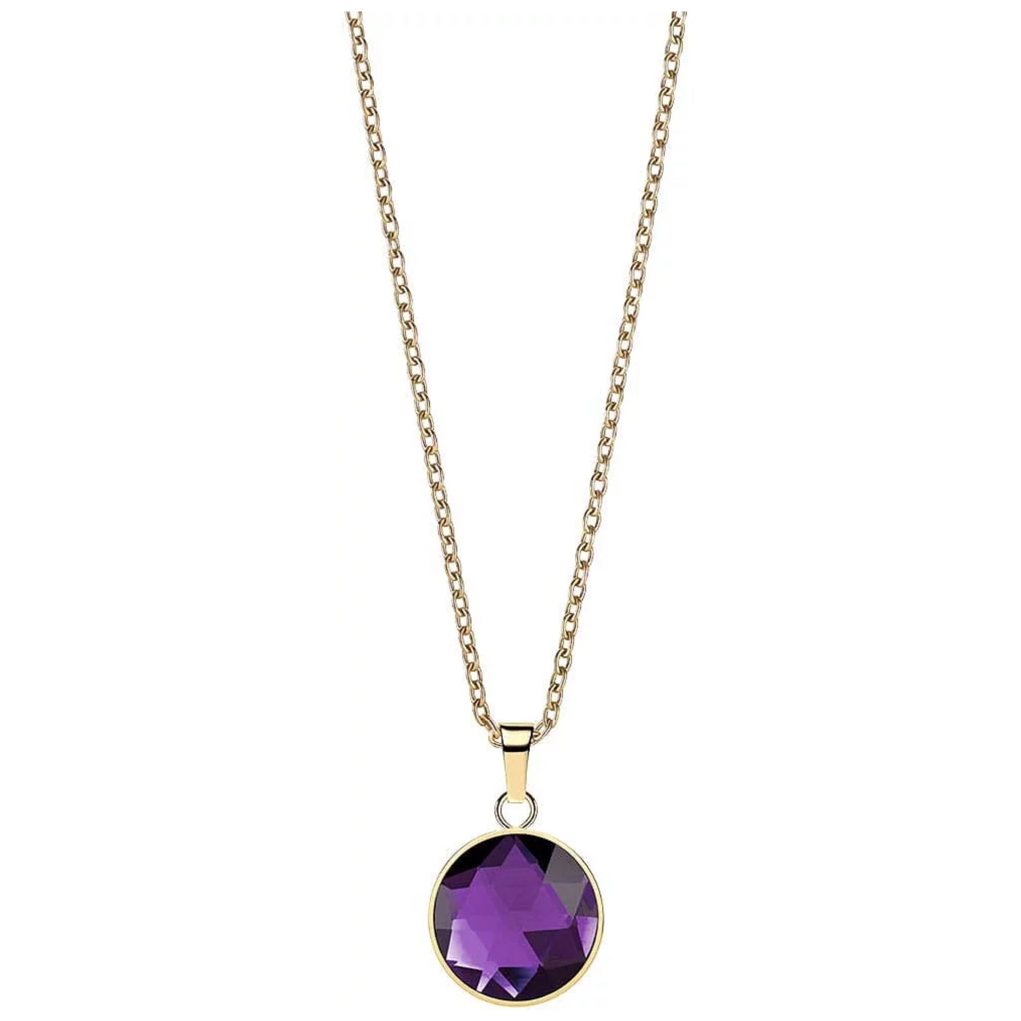 Bering Kette mit Anhänger Halskette aus Edelstahl mit rundem Anhänger - Bering Jewelry