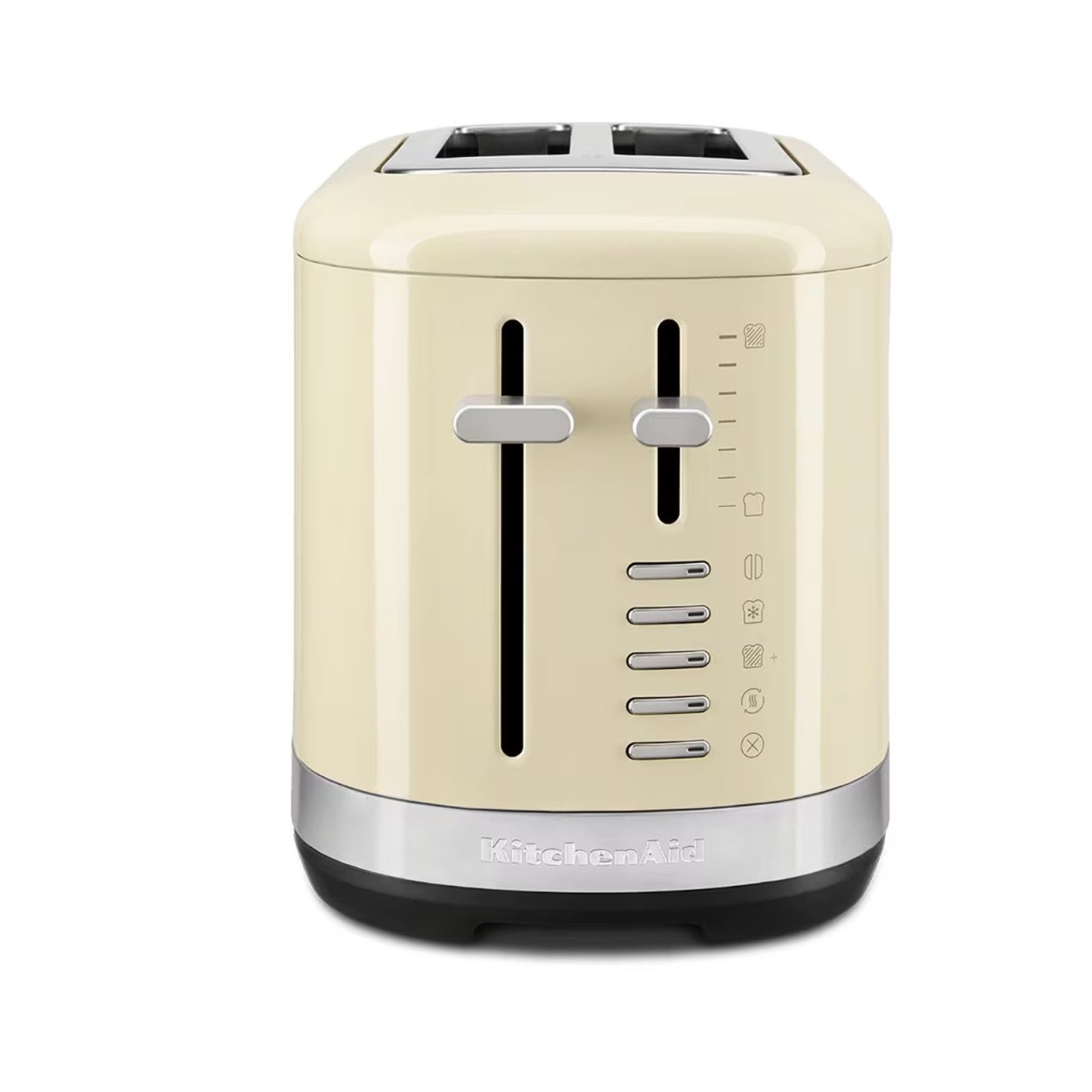 KitchenAid Toaster 5KMT2109EAC 2-Scheiben-Toaster, Kompakter 2-Scheiben-Toaster mit Almond Cream Geschmack
