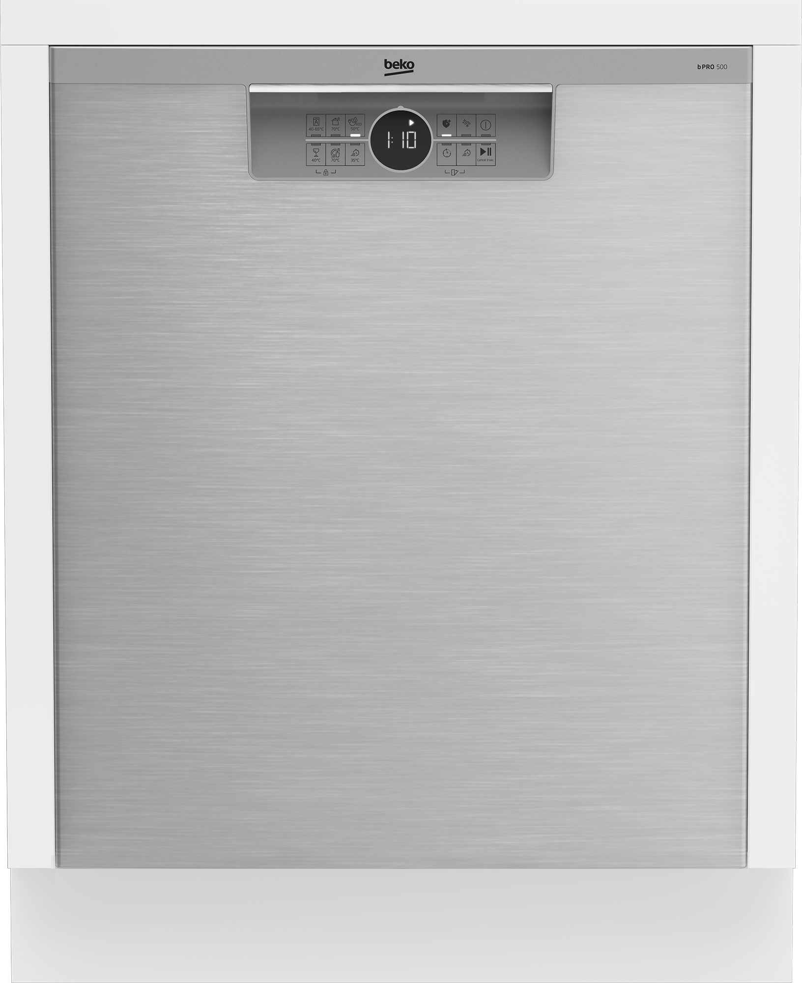 BEKO Unterbaugeschirrspüler BDUN36451X, 9,5 l, 14 Maßgedecke