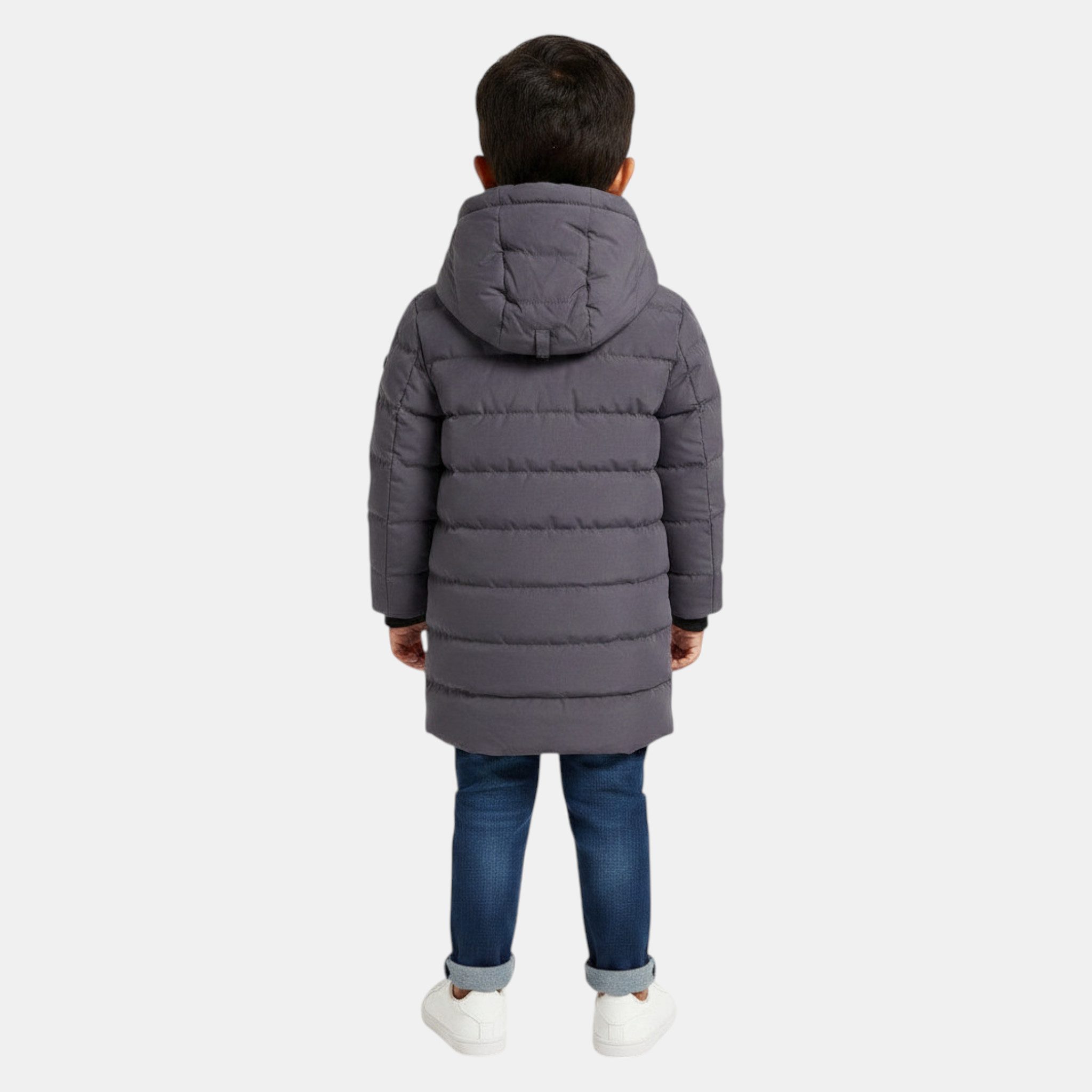 Lee Cooper Parka Jungen Parka lange Winterjacke warm mit Kapuze in 4 Farben Kinderjacke Jungen Winterparka Jacke lang warm – Bild 2 von 5