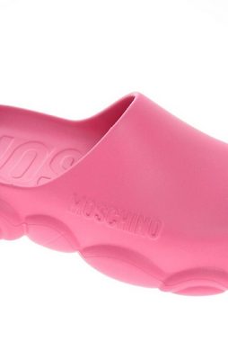 Moschino Moschino Damen Sandalen, MOSCHINO SCARPAD. RUBBER 30 GOMMA Slippers Badepantolette Logo