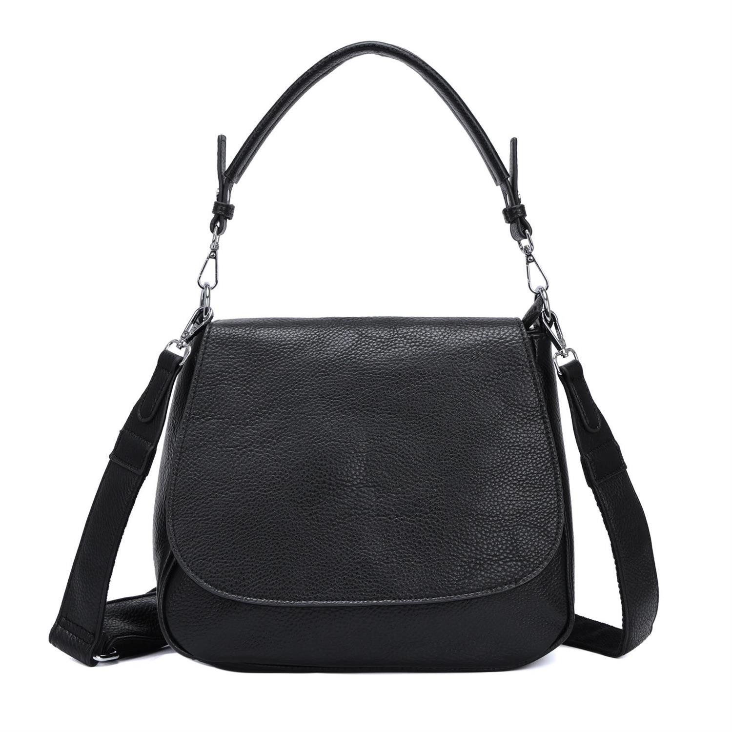 ITALYSHOP24 Schultertasche DAMEN TASCHE SHOPPER Umhängetasche günstig online kaufen