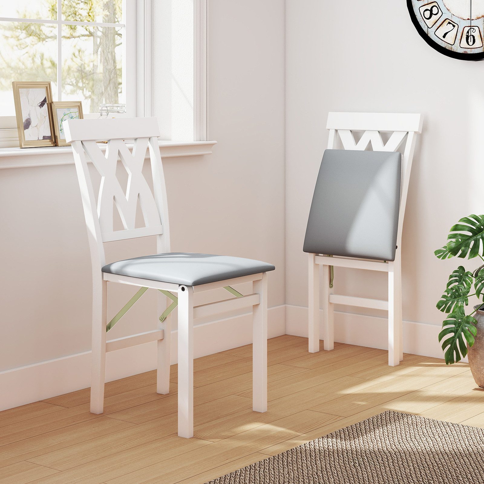 COSTWAY Esszimmerstuhl (2 St), 2er Set, günstig online kaufen