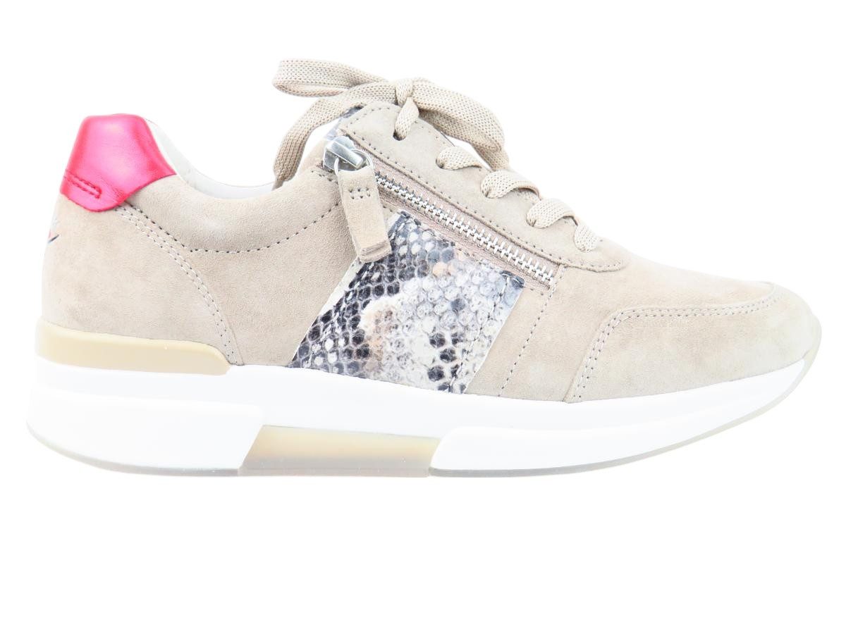 Velour silk/grey/rosso Sneaker