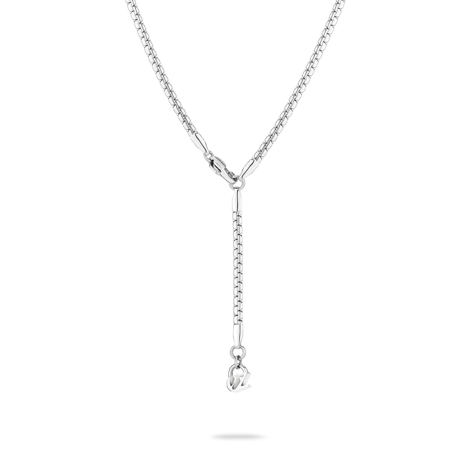 Kette mit Anhänger Schmuck Geschenk Edelstahl Halskette The Sleek One