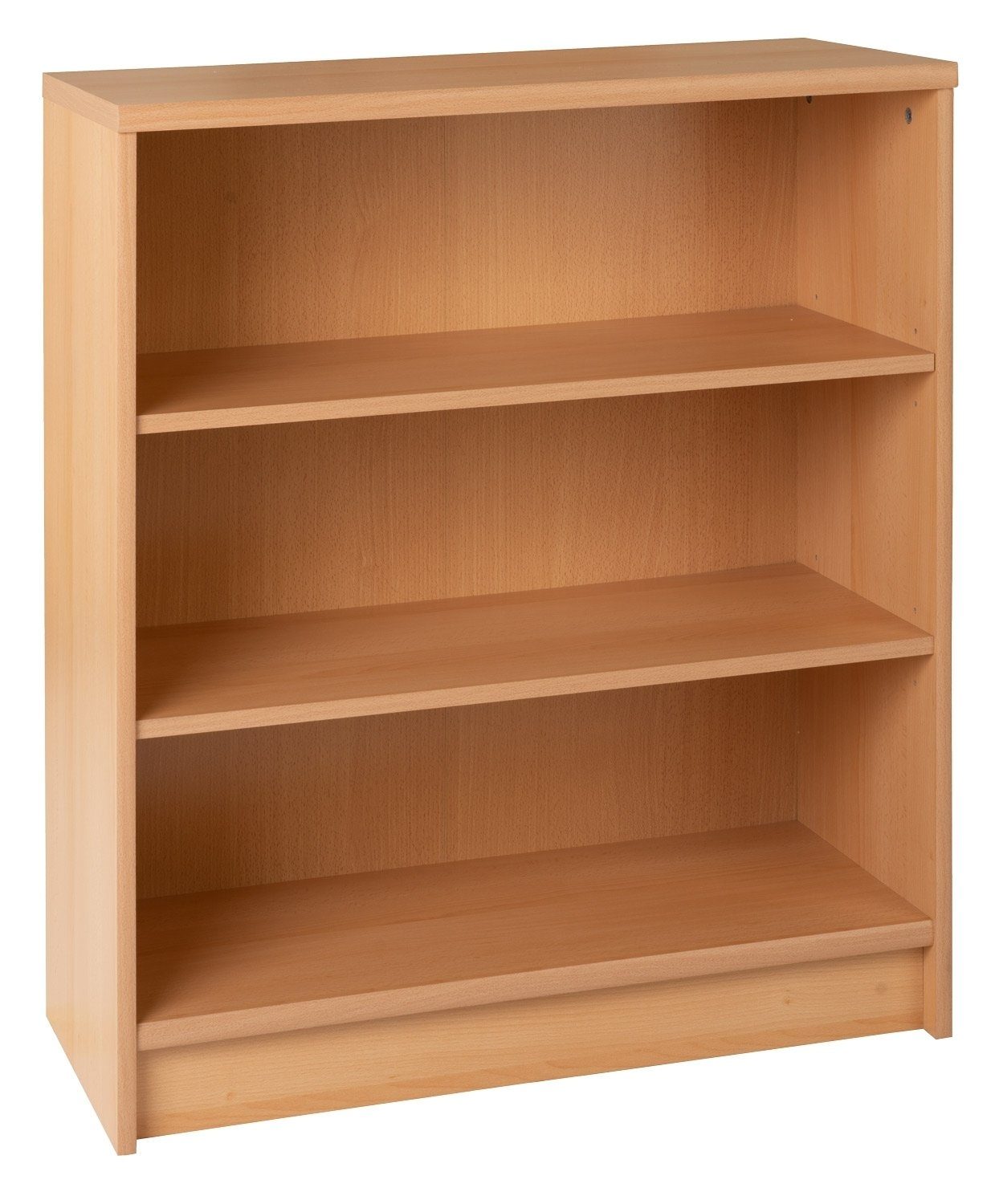 Regal Bücherregal OPTIMUS, B 72 cm, H 86 cm, braun Buchedekor, 2 höhenverst günstig online kaufen