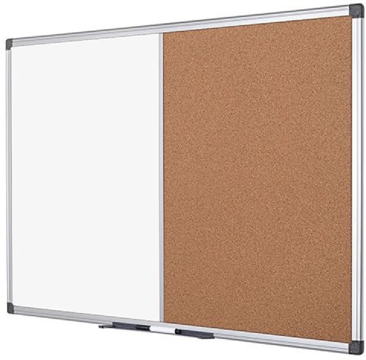 bi-office Wandtafel Kombitafel Maya Kork/Whiteboard magnetisch 180x90cm