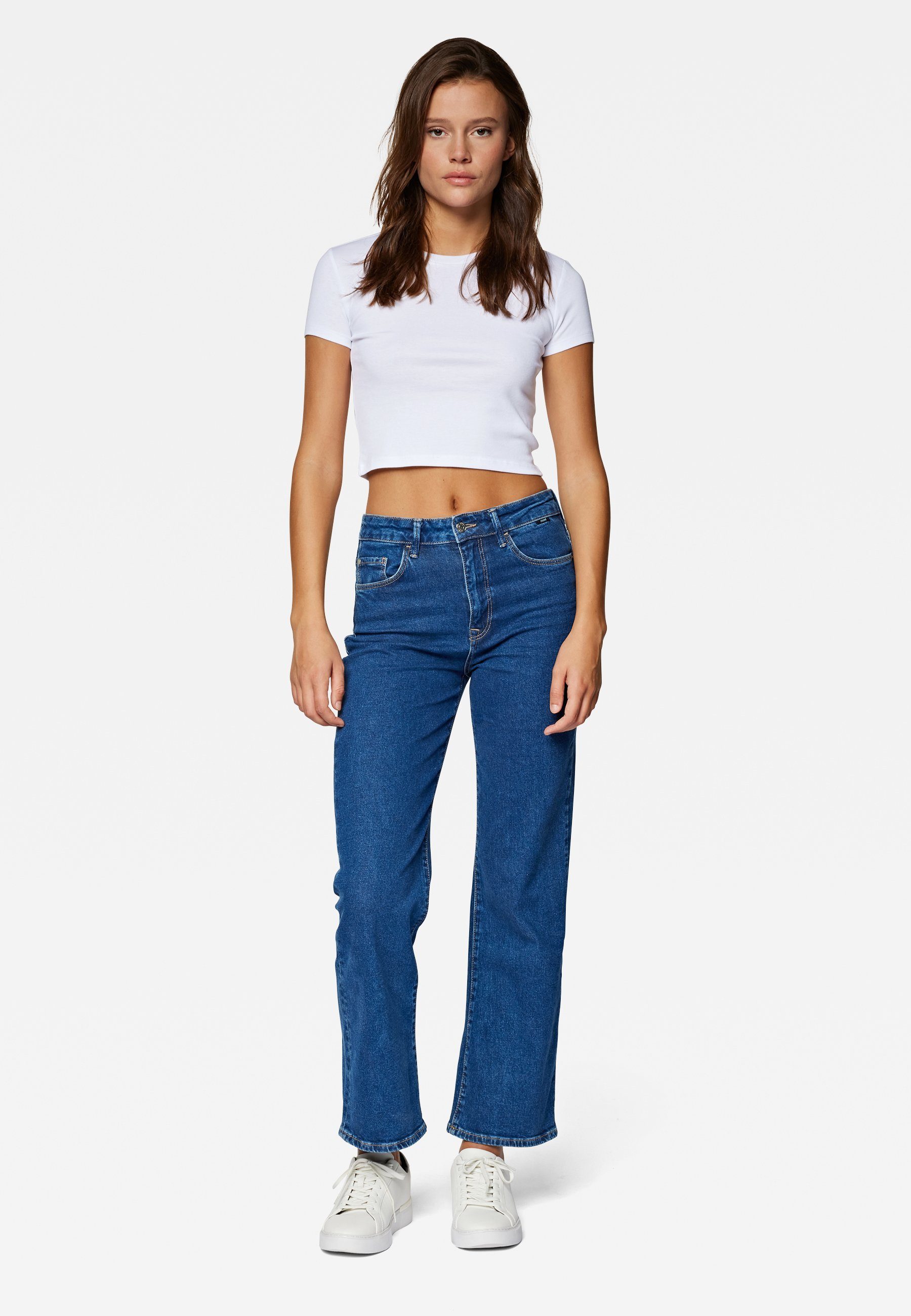 Mavi T-Shirt CREW NECK BASIC TEE Basic Crop Top