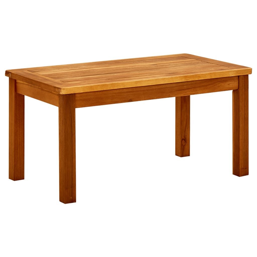 Gartentisch 70 x 40 x 36 cm Gartentisch Couchtisch 70x40x36 cm Akazienholz wetterb