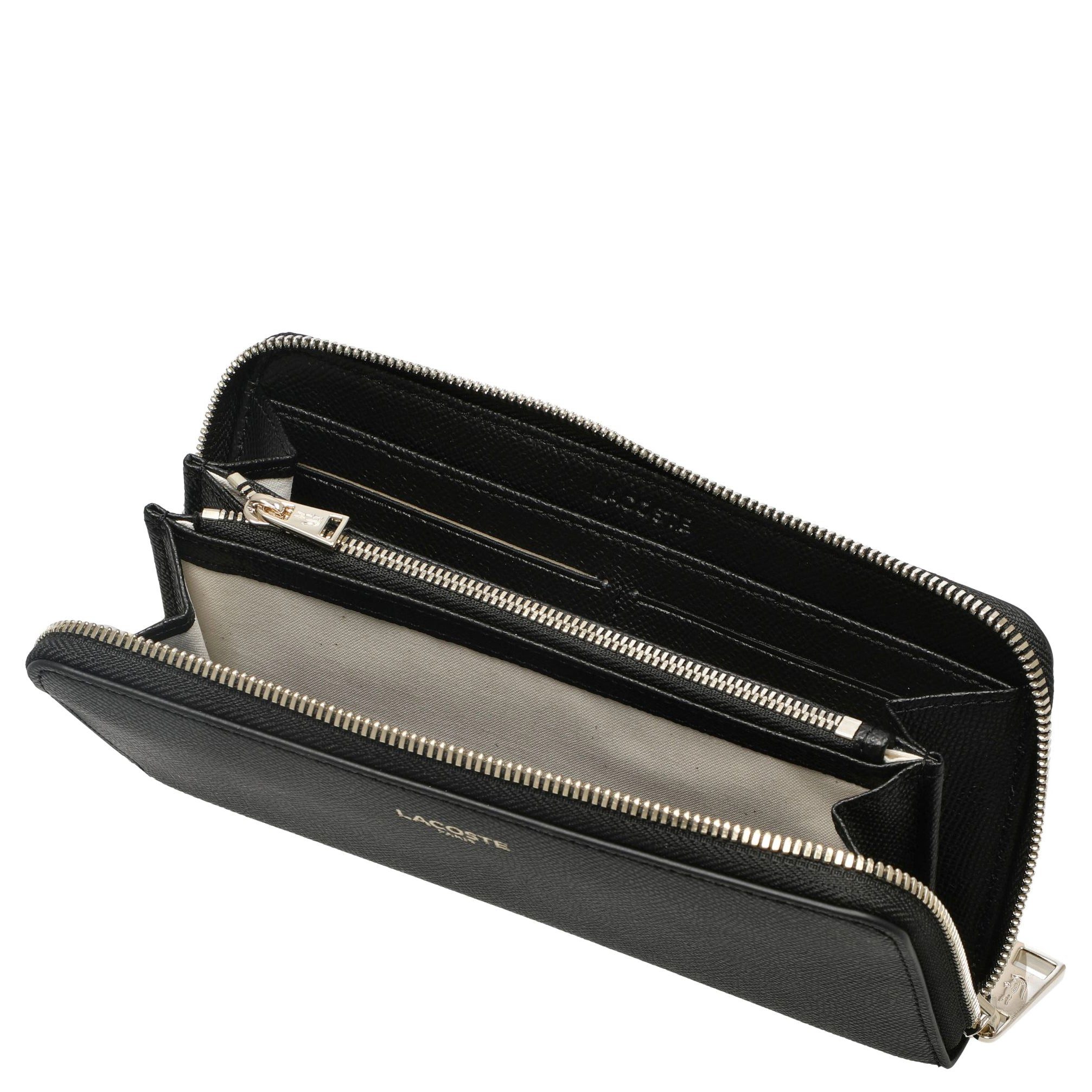 Lacoste Geldbörse Champs Elysées L - Geldbörse 8cc 20 cm (noir)