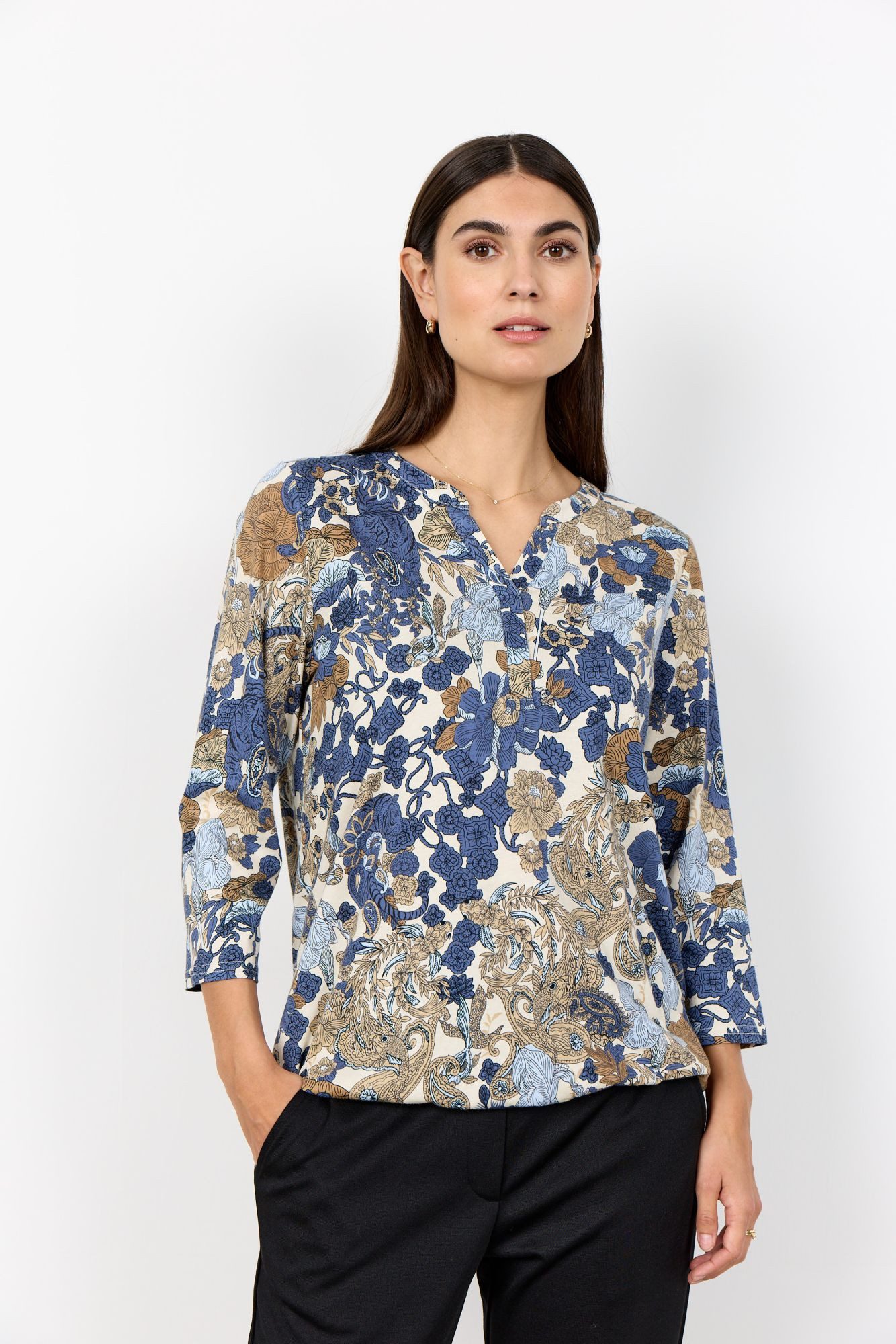 Klassische Bluse