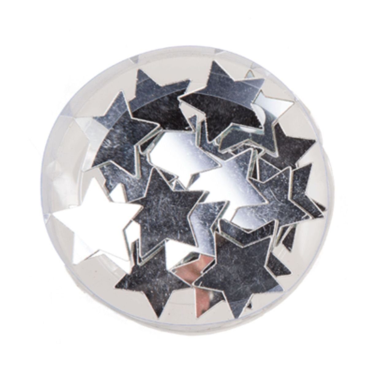 Marabellas Shop Streudeko Tischdekoration Weihnachten Sterne & Engel je 24stk. Streudekoration, selbstklebend