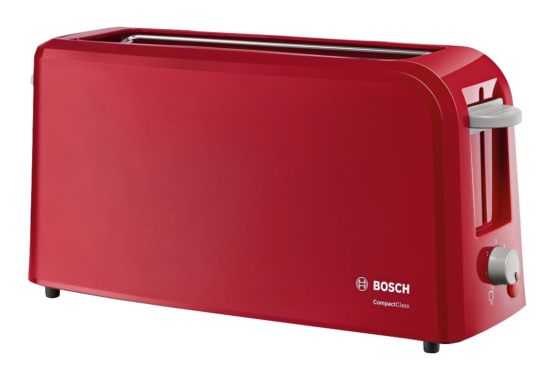 Image of BOSCH Toaster CompactClass TAT3A004, 1 langer Schlitz, 980 W