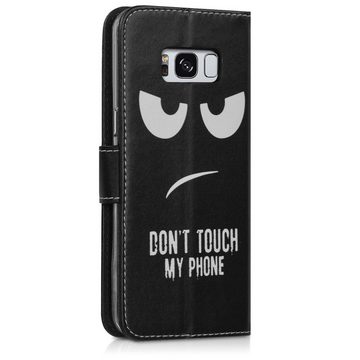 kwmobile Handyhülle Wallet Case für Samsung Galaxy S8, Hülle mit Ständer Kartenfächer - Handyhülle