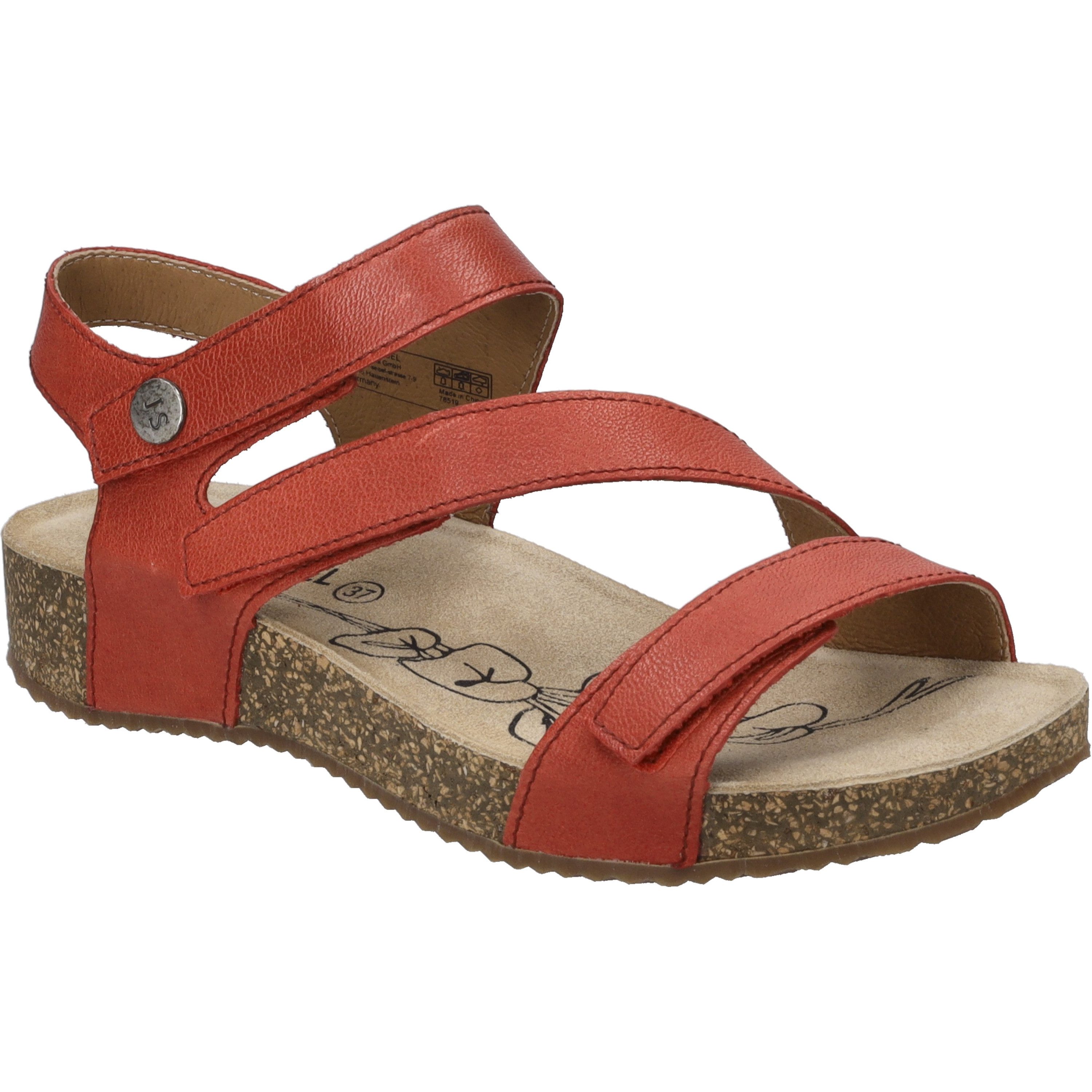 Josef Seibel Tonga 25, rot Sandale günstig online kaufen