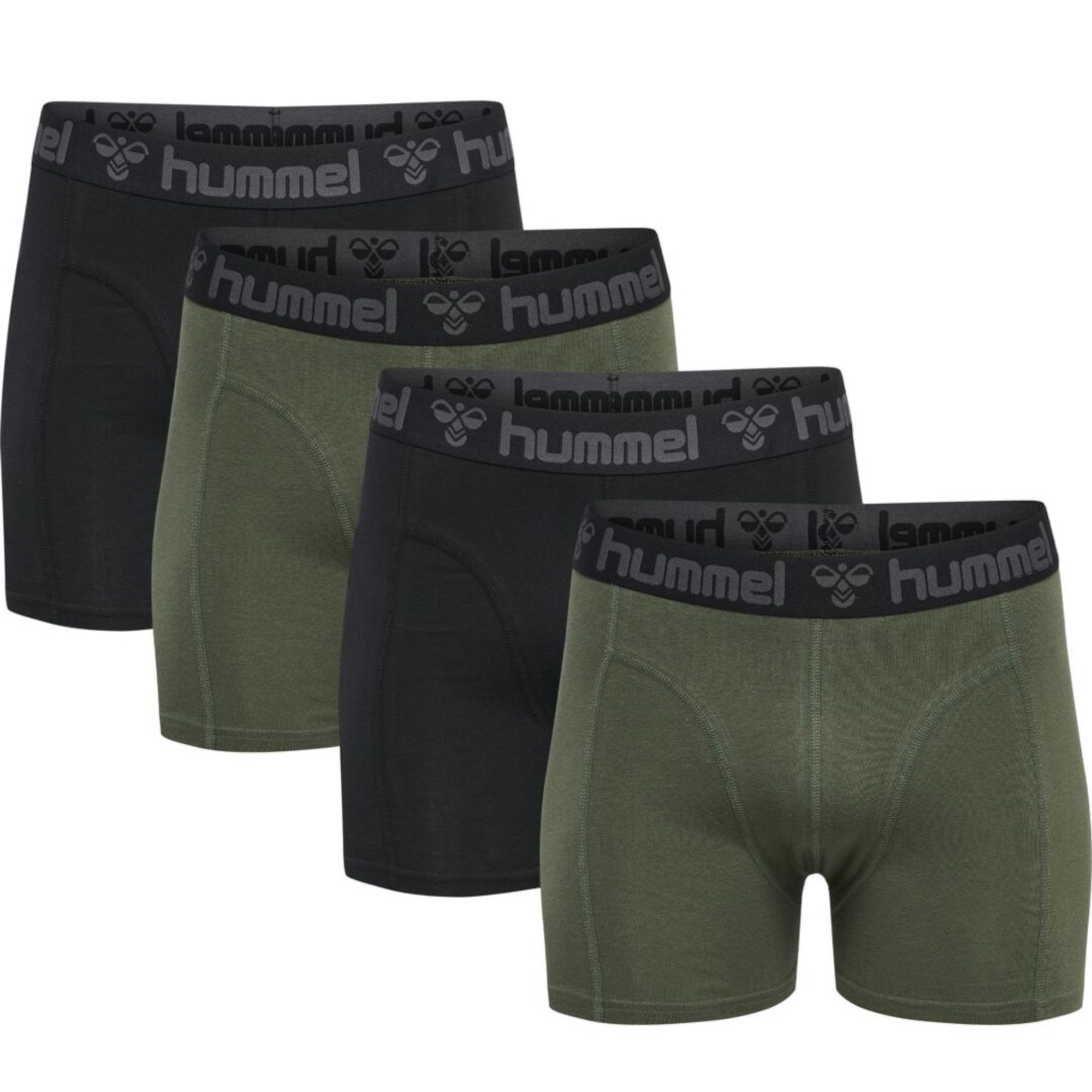 hummel Boxershorts Hummel Herren Boxershorts hmlMARSTON 4-PACK BOXERS 21579 günstig online kaufen